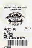 Genuine Harley-Davidson O-Ring Part Number - 46329-06