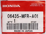 Genuine Honda Pad Set Part Number - 06435-MFR-A01