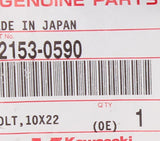 Genuine Kawasaki Bolt Part Number - 92153-0590