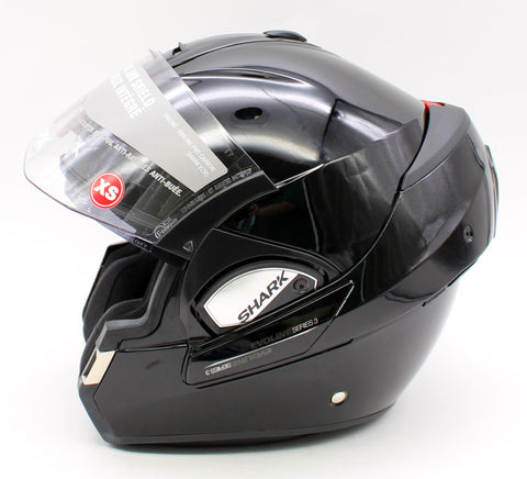 Shark Evoline S3 Black X-Small PN 9350-XS