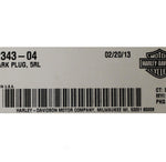 Harley-Davidson Spark Plug Part Number - 32343-04