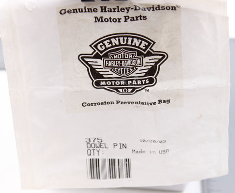 Harley-Davidson Dowel Pin Part Number - 375
