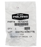 POLARIS VINTAGE NOS OEM SNOWMOBILE U CLIPS (2) TWO PCS 7670042