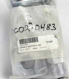 1" Smooth Risers 4" Chr Part Number - 0602-0483 For Harley-Davidson