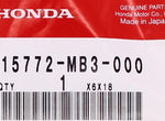 Genuine Honda Tube Clip Part Number - 15772-MB3-000