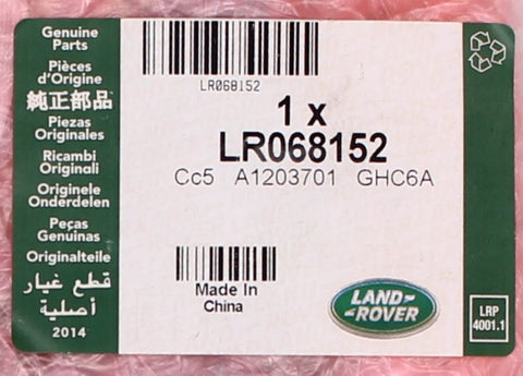 Genuine Land Rover Over Head Mat Part Number - LR068152