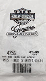 Harley-Davidson Hex Socket Button Head Screw Part Number - 4756 (Pack Of 5)