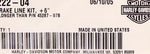 Genuine Harley-Davidson SS Brake Line Kit, +6" Part Number - 45222-04