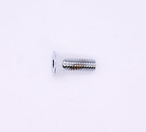 Flat Head Chrome Plated Screw Part Number - 3670 For Harley-Davidson