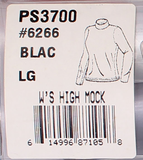 Pepper Skins Women's High Mock Baselayer Size L Part Number - PS3700