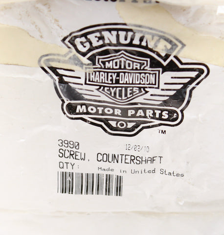 Genuine Harley-Davidson Screw, Countershaft Part Number - 3990