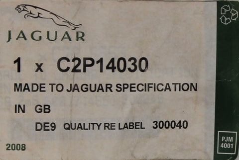 Genuine Jaguar Grommet Part Number - C2P14030
