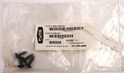 Genuine Polaris Self-Tapping Screw (Pack of 4) Part Number - 0450040