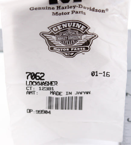 Genuine Harley-Davidson Lockwasher Part Number - 7062