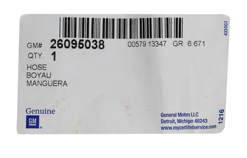 Saab Power Steering Hose PN 2609-5038