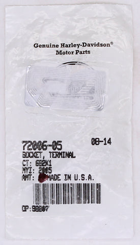 Genuine Harley-Davidson Terminal Socket   Part Number - 72006-05