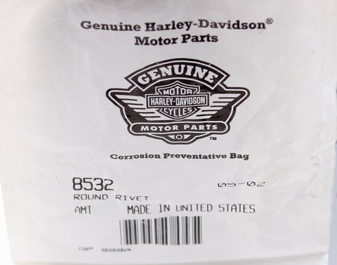 Harley-Davidson RIVET, ROUND Part Number - 8532