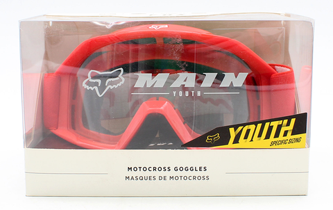 Fox Racing Red Children's Glasses Part Number - 19830-003-NS