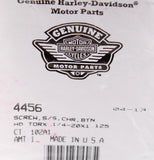 Genuine Harley-Davidson HD Star Screw Part Number - 4456