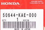Genuine Honda Left Spring Part Number - 50644-KAE-000