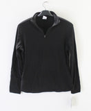 Pepper Fleece  Women's Zip-T Black Large PN PF4612