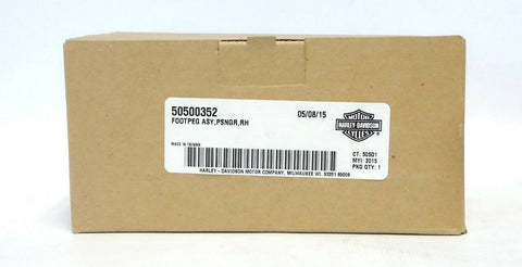 Harley-Davidson Footpeg Assembly, Passenger Part Number - 50500352