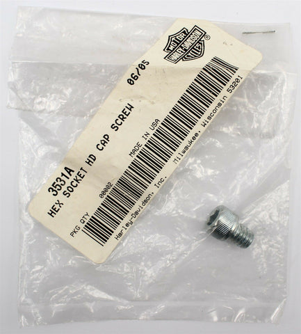 Genuine Harley-Davidson Hex Socket Head Cap Screw Part Number - 3531A