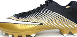 Nike Vapor Speed Gold and Black Low Football Cleats - Size 15