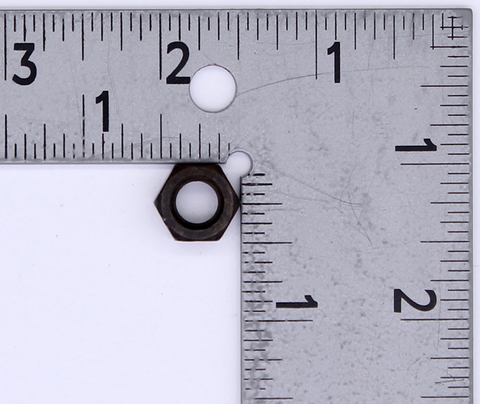 Hex Nut Part Number - 7509 For Harley-Davidson