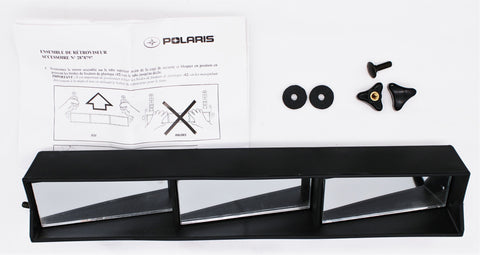 Polaris 3 Way Rear View Mirror (Black) PN 2878797-C
