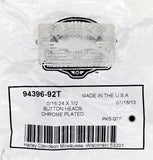 Genuine Harley-Davidson Button Head Screw (Pack of 2) Part Number - 94396-92T