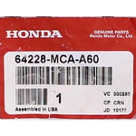 Genuine Honda Pocket Seal Part Number - 64228-MCA-A60
