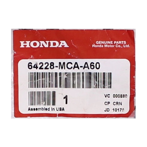 Genuine Honda Pocket Seal Part Number - 64228-MCA-A60