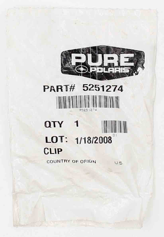 Genuine Polaris Clip Part Number - 5251274