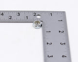 NOS OEM Harley Davidson 5/16"-18 x 1/4" x 1/2" Hex Nylock Jam Nut P/N 7710W