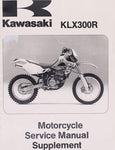 Kawasaki Service Manual Supplement PN 99924-1200-57