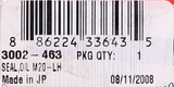 Oil Seal Part Number - 3002-463 For Suzuki