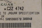 Genuine Jaguar Screw Part Number - C2Z4742