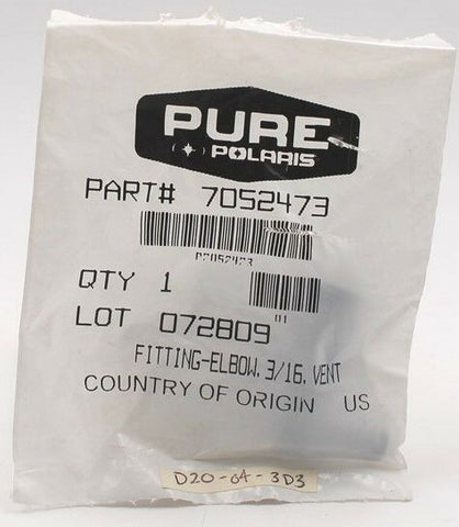 Genuine Polaris Elbow Fitting Part Number - 7052473