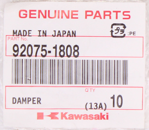 Kawasaki DAMPER PN 92075-1808