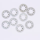 Internal Tooth Lockwashers Part Number - 7118 Pack Of 9 For Harley-Davidson