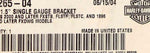 Genuine Harley-Davidson Single Gauge Bracket Part Number - 67265-04