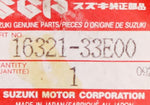 Genuine Suzuki Oil Pump Gear Part Number - 16321-33e00