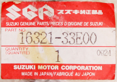 Genuine Suzuki Oil Pump Gear Part Number - 16321-33e00