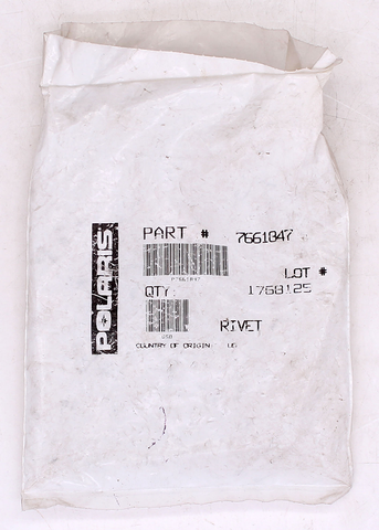 Genuine Polaris Rivet   Part Number - 7661847