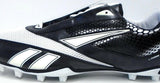 Reebok U-Form 4 Speed Low Black and White Football Cleats - Size 13