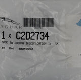 Jaguar Bolt M6 x 55MM Flanged Bolt Part Number - C2D2734