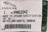 Genuine Jaguar Nut & Washer Part Number - XR853342