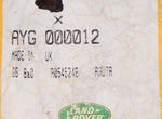 Genuine Land Rover Bolt Part Number - AYG000012