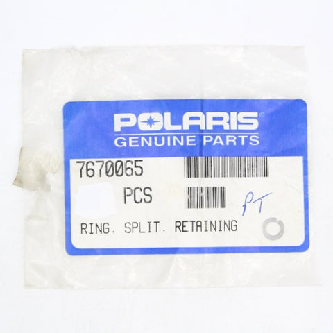 Polaris Split Retaining Ring Part Number - 7670065